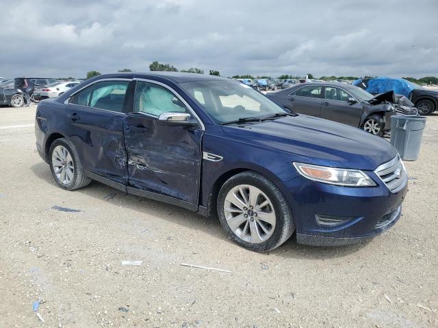 1FAHP2FW7BG104247 - 2011 FORD TAURUS LIMITED BLUE photo 4