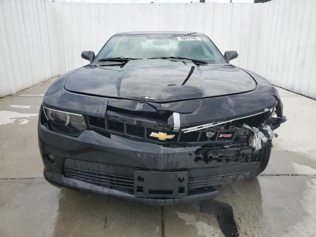 2G1FD1E32F9309323 - 2015 CHEVROLET CAMARO LT BLACK photo 5