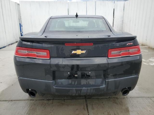 2G1FD1E32F9309323 - 2015 CHEVROLET CAMARO LT BLACK photo 6