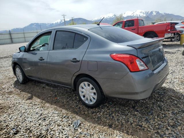 3N1CN7AP5KL814656 - 2019 NISSAN VERSA S GRAY photo 2