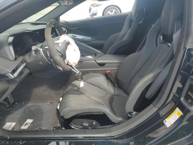 1G1YA2D44P5130393 - 2023 CHEVROLET CORVETTE STINGRAY 1LT BLACK photo 7