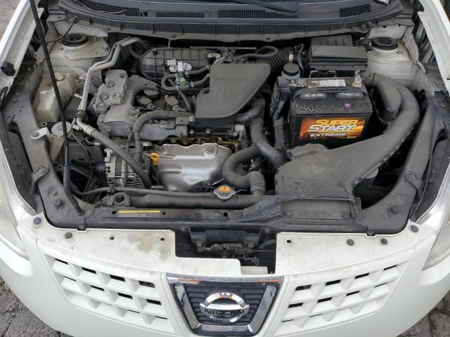 JN8AS58T19W325409 - 2009 NISSAN ROGUE S WHITE photo 11