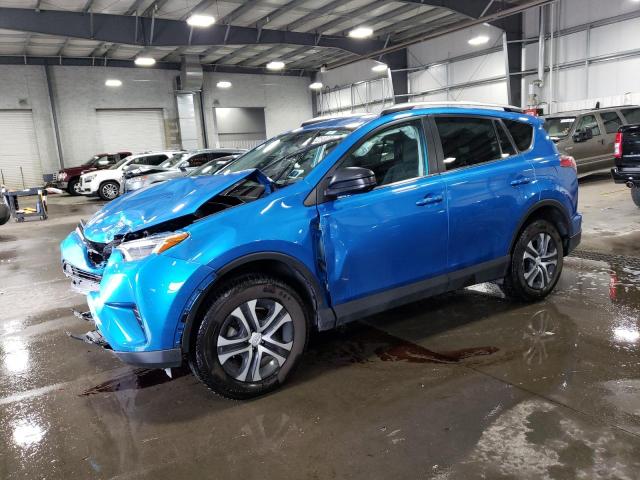 2T3BFREV2GW448438 - 2016 TOYOTA RAV4 LE BLUE photo 1