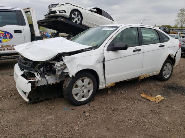 1FAHP34N68W263873 - 2008 FORD FOCUS S/SE WHITE photo 1