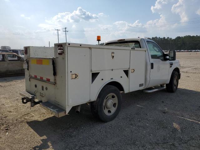 1FDWF30578EC94397 - 2008 FORD F350 SRW SUPER DUTY WHITE photo 3