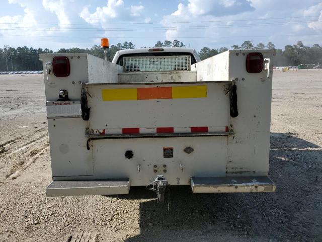 1FDWF30578EC94397 - 2008 FORD F350 SRW SUPER DUTY WHITE photo 6