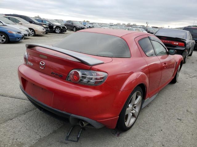 JM1FE17N040119062 - 2004 MAZDA RX-8 RED photo 3