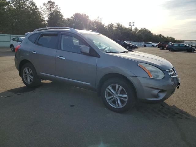 JN8AS5MV7CW710777 - 2012 NISSAN ROGUE S GRAY photo 4