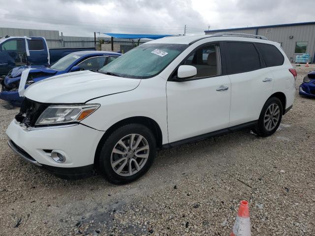 5N1AR2MN4GC602514 - 2016 NISSAN PATHFINDER S WHITE photo 1