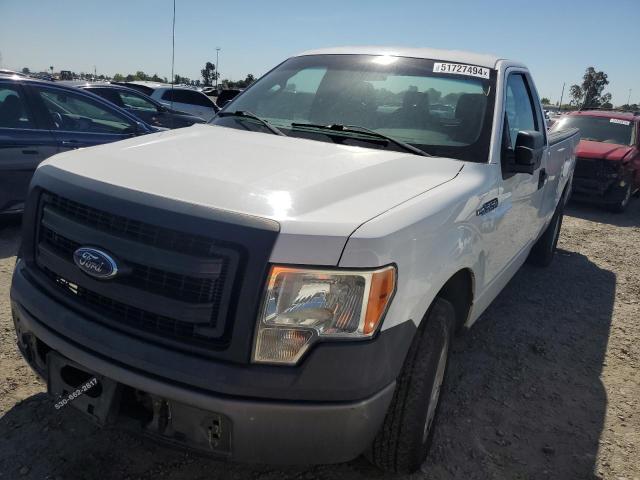 1FTMF1CM9DKE05854 - 2013 FORD F150 WHITE photo 1