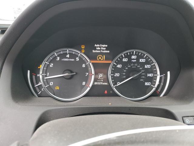 19UUB3F71FA000773 - 2015 ACURA TLX ADVANCE GRAY photo 9