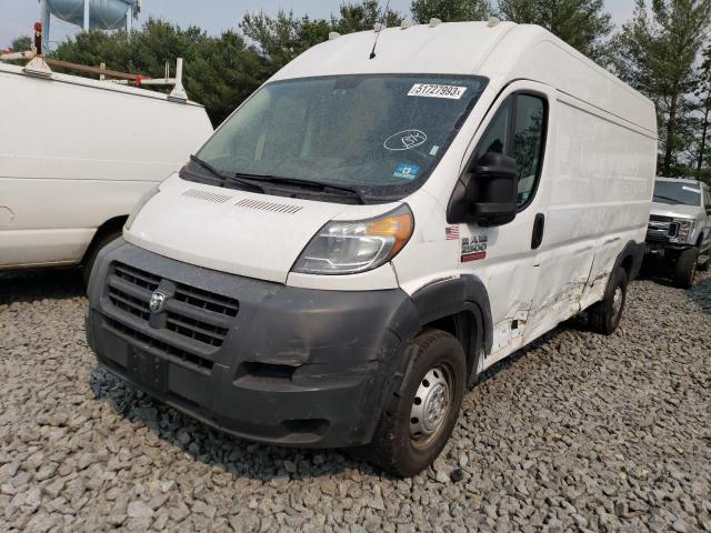 3C6TRVDG9HE526189 - 2017 RAM PROMASTER 2500 HIGH 白色 照片 1