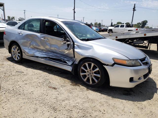 JH4CL968X7C020558 - 2007 ACURA TSX SILVER photo 4