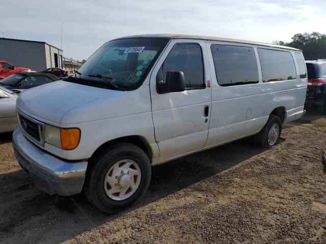 1FBSS31L76HA85592 - 2006 FORD ECONOLINE E350 SUPER DUTY WAGON WHITE photo 1