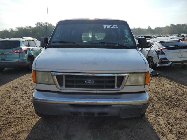 1FBSS31L76HA85592 - 2006 FORD ECONOLINE E350 SUPER DUTY WAGON WHITE photo 5