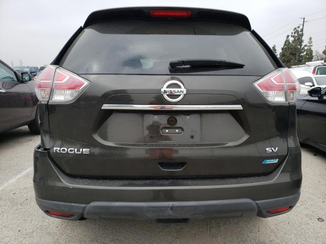 5N1AT2MT1EC794780 - 2014 NISSAN ROGUE S BLACK photo 6