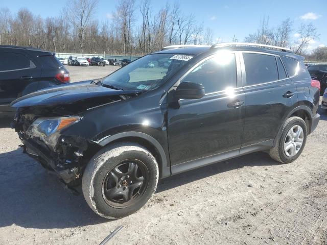 2T3BFREVXFW298688 - 2015 TOYOTA RAV4 LE BLACK photo 1