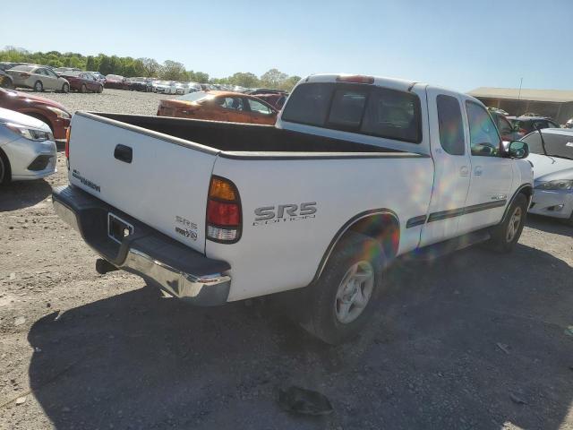 5TBRT34112S269572 - 2002 TOYOTA TUNDRA ACCESS CAB WHITE photo 3