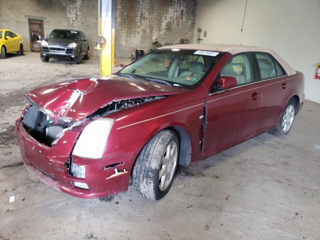 1G6DW677X60107798 - 2006 CADILLAC STS RED photo 2
