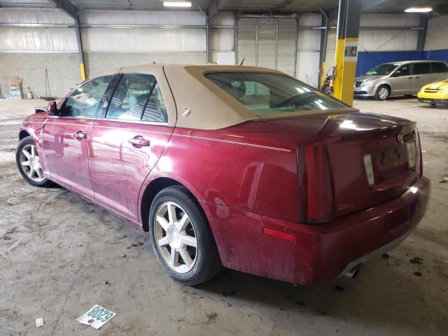 1G6DW677X60107798 - 2006 CADILLAC STS RED photo 3