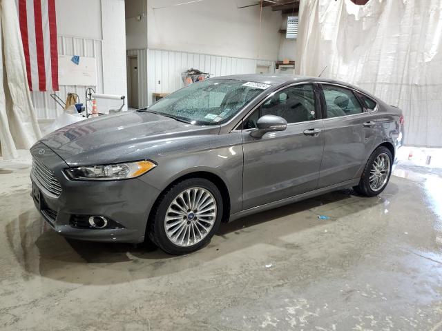 3FA6P0D97DR266464 - 2013 FORD FUSION TITANIUM GRAY photo 1