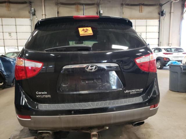 KM8NUDCC2BU169628 - 2011 HYUNDAI VERACRUZ GLS BLACK photo 6