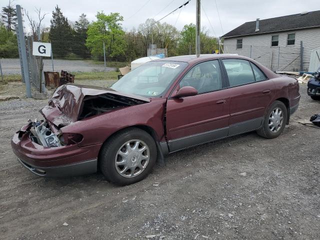 2G4WF551421179606 - 2002 BUICK REGAL GS BURGUNDY photo 1