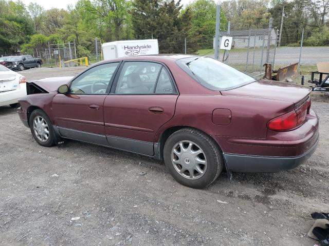 2G4WF551421179606 - 2002 BUICK REGAL GS BURGUNDY photo 2