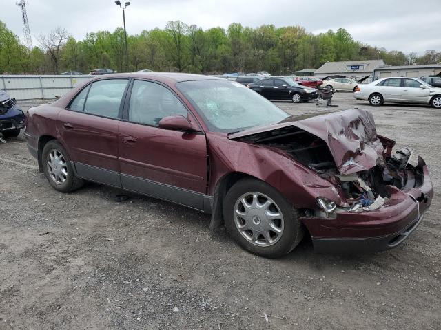 2G4WF551421179606 - 2002 BUICK REGAL GS BURGUNDY photo 4