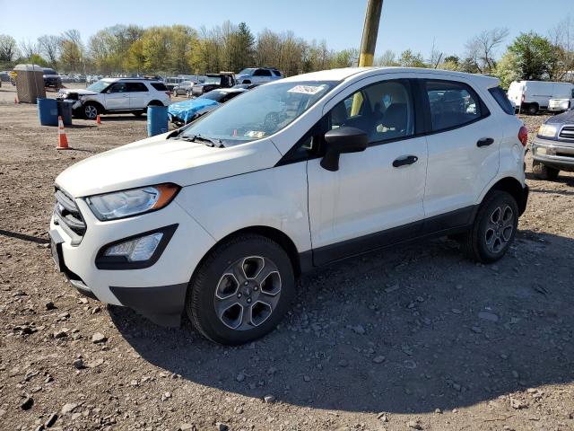 MAJ6P1SL6JC237536 - 2018 FORD ECOSPORT S WHITE photo 1