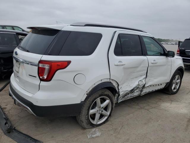 1FM5K8D8XGGA87644 - 2016 FORD EXPLORER XLT WHITE photo 3