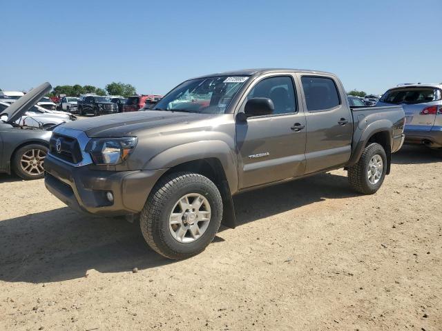 5TFJU4GN3CX027447 - 2012 TOYOTA TACOMA DOUBLE CAB PRERUNNER GRAY photo 1