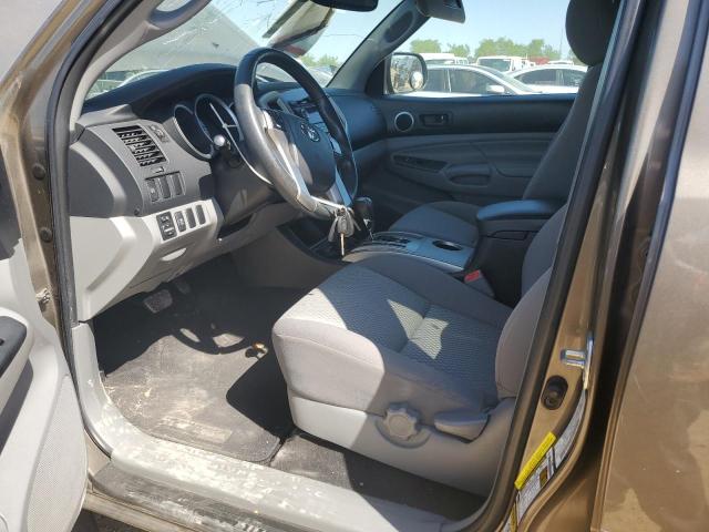 5TFJU4GN3CX027447 - 2012 TOYOTA TACOMA DOUBLE CAB PRERUNNER GRAY photo 7