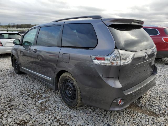 5TDXK3DC3BS113634 - 2011 TOYOTA SIENNA SPORT GRAY photo 2