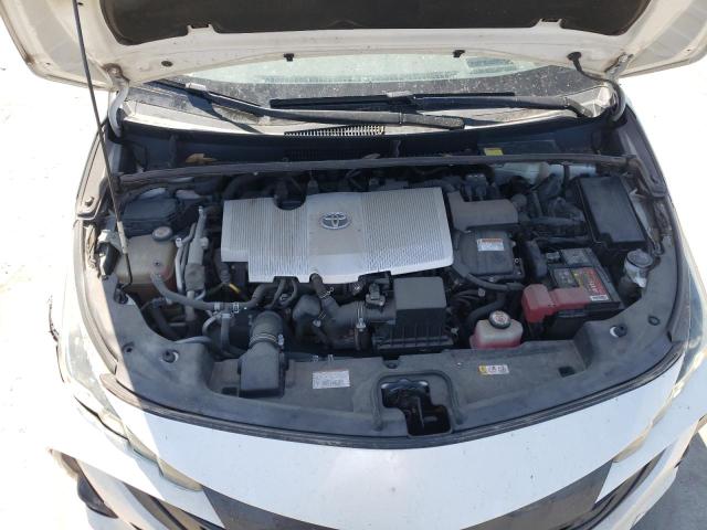 JTDKARFPXH3041907 - 2017 TOYOTA PRIUS PRIM WHITE photo 11