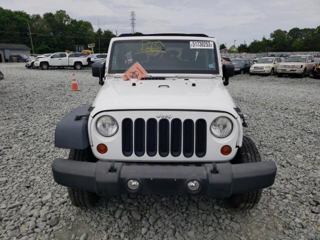 1C4BJWKG5DL557672 - 2013 JEEP WRANGLER U SPORT WHITE photo 5