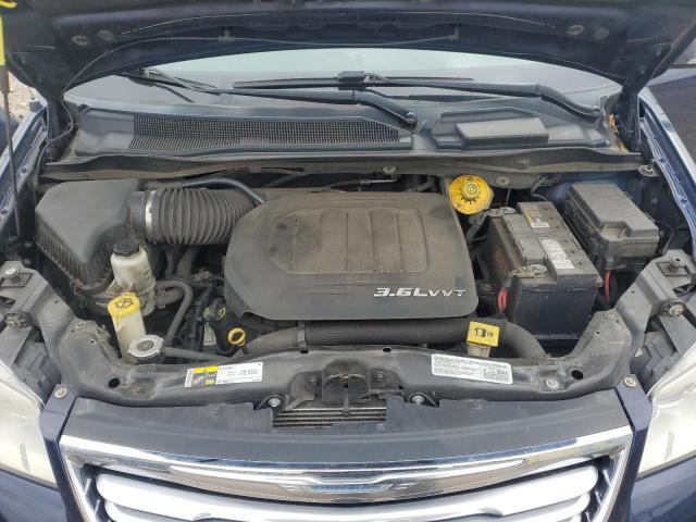 2C4RC1CG3ER425691 - 2014 CHRYSLER TOWN & COU TOURING L BLUE photo 12