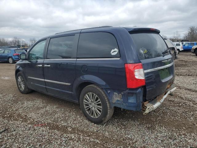 2C4RC1CG3ER425691 - 2014 CHRYSLER TOWN & COU TOURING L BLUE photo 2