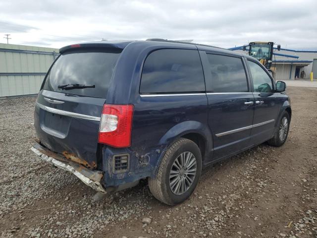 2C4RC1CG3ER425691 - 2014 CHRYSLER TOWN & COU TOURING L BLUE photo 3