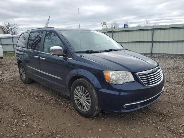 2C4RC1CG3ER425691 - 2014 CHRYSLER TOWN & COU TOURING L BLUE photo 4