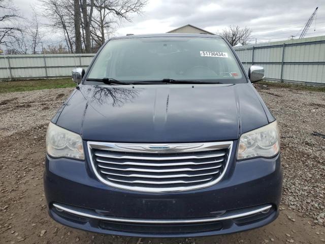 2C4RC1CG3ER425691 - 2014 CHRYSLER TOWN & COU TOURING L BLUE photo 5