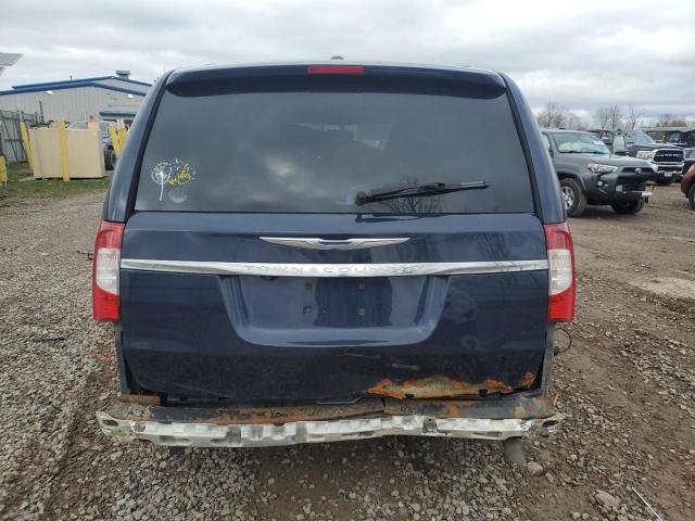 2C4RC1CG3ER425691 - 2014 CHRYSLER TOWN & COU TOURING L BLUE photo 6