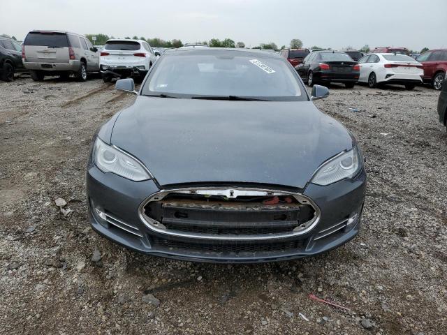 5YJSA1CN9DFP13148 - 2013 TESLA MODEL S GRAY photo 5