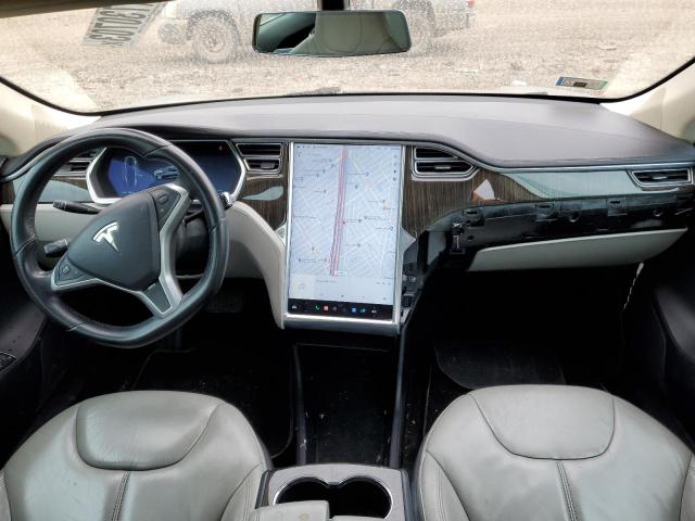 5YJSA1CN9DFP13148 - 2013 TESLA MODEL S GRAY photo 8