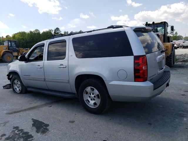 1GNSCJE04DR132010 - 2013 CHEVROLET SUBURBAN C1500 LT SILVER photo 2