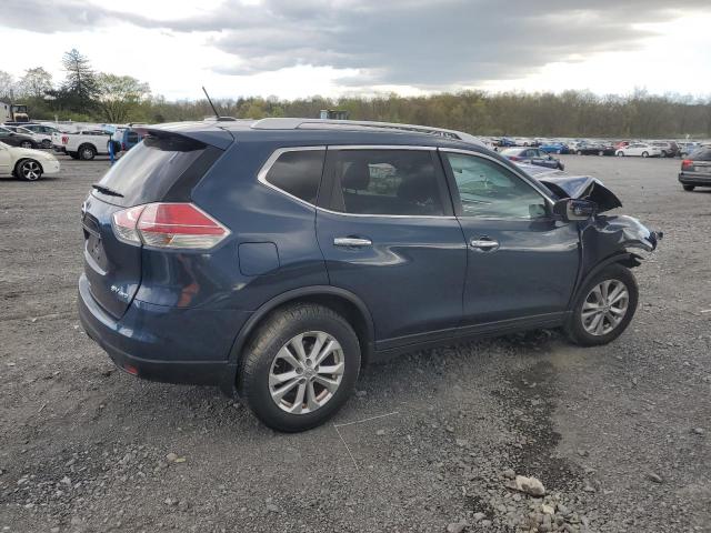 KNMAT2MV2FP552998 - 2015 NISSAN ROGUE S BLUE photo 3