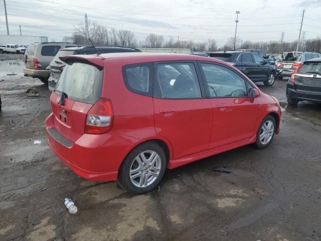 JHMGD38677S038030 - 2007 HONDA FIT S 红色 照片 3