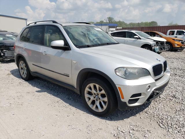 5UXZV4C56BL739641 - 2011 BMW X5 XDRIVE35I SILVER photo 4