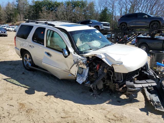 1GNSKCE00ER209231 - 2014 CHEVROLET TAHOE K1500 LTZ WHITE photo 4