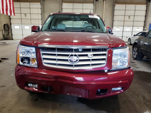 3GYEK62N55G178284 - 2005 CADILLAC ESCALADE EXT BURGUNDY photo 5